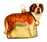 St Bernard - Dog Ornament